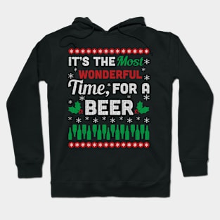 It'S The Most Wonderful Time For A Beer Ugly Hoodie